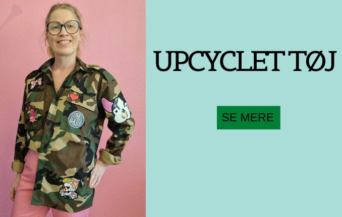 upcyclet tøj strygemærker festival